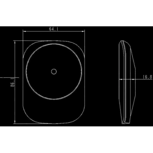 Vokamo WRL-01 Mıknatıslı Kablosuz Şarj Araç Telefon Tutucu - Siyah