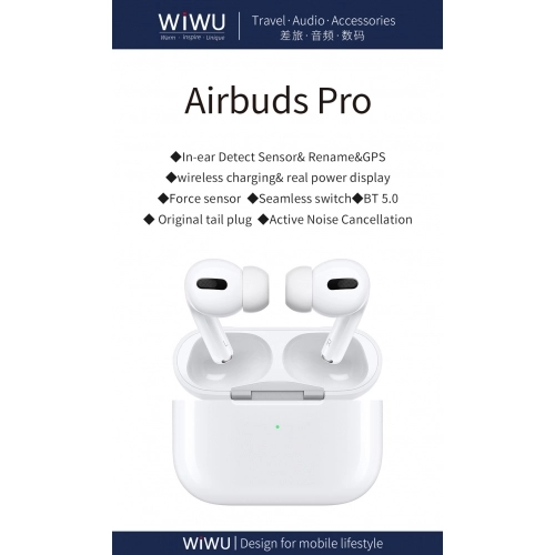 Wiwu Airbuds Pro Bluetooth Kulaklık - Beyaz