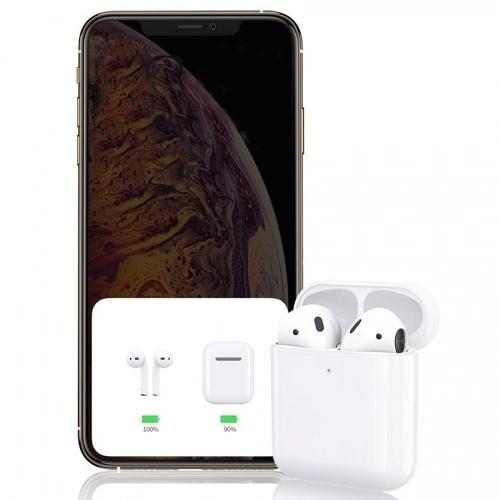 Wiwu Airbuds X Qi Bluetooth Kulaklık - Beyaz