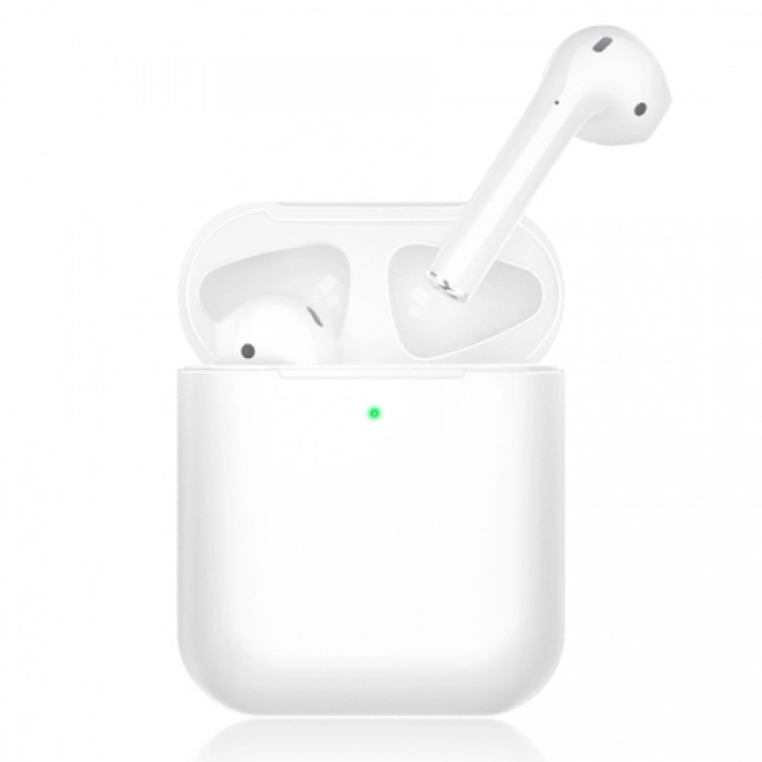 Wiwu Airbuds X Qi Bluetooth Kulaklık - Beyaz