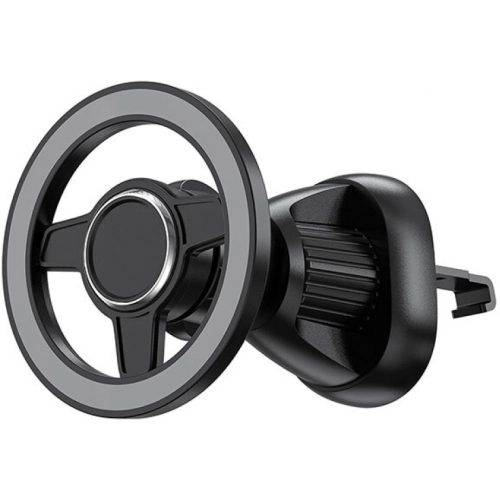 Wiwu CH038 Lotto Serisi Havalandırma Tasarım Magnetik Araç Telefon Tutucu - Siyah