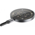 Wiwu M17 Magnetik Intelligent Transparan Wireless Şarj Ultra İnce Şeffaf 15W Android iOS Destekli - Siyah