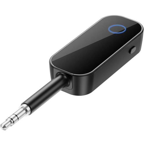 Wiwu Wi-AD001 Kablosuz Ses Alıcı Aux Girişli Bluetooth 5.0 Adaptör - Siyah