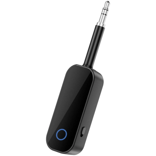 Wiwu Wi-AD001 Kablosuz Ses Alıcı Aux Girişli Bluetooth 5.0 Adaptör - Siyah