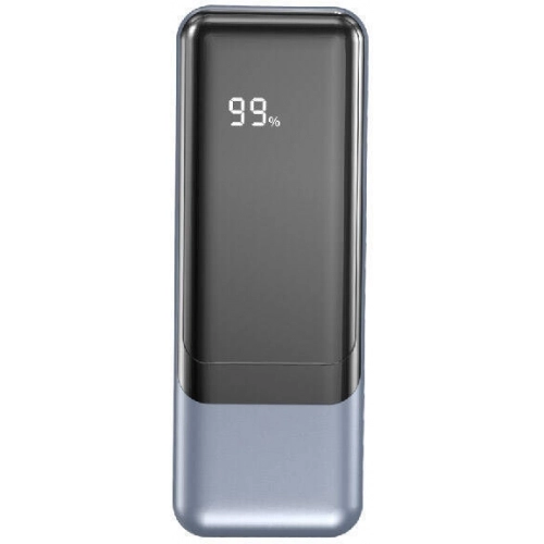 Wiwu Wi-P010 Tank Serisi LED Ekranlı Taşınabilir Powerbank 27000mAh 145W - Gri