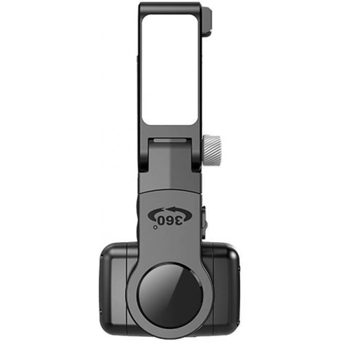 Wiwu Wi-SE006 Çok Fonksiyonlu Işıklı Gimbal Sabitleyici Tripod Selfie Çubuğu - Siyah