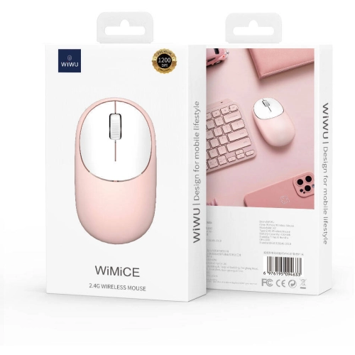 Wiwu WM107 Wimice 1200 DPI Kablosuz Mouse - Siyah