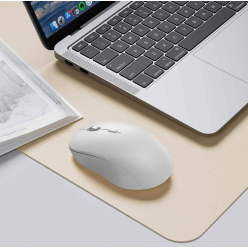 Wiwu WM108 Wimice 1600 DPI Bluetooth Ve Wireless Dual Mod Kablosuz Mouse - Beyaz