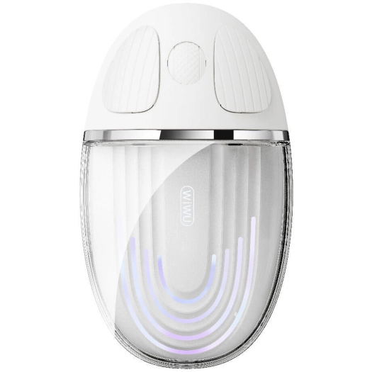 Wiwu WM109 Magic Wimice Serisi Şeffaf Tasarımlı Kablosuz Mouse 1200 DPI - Beyaz