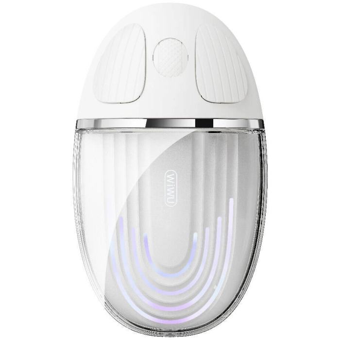 Wiwu WM109 Magic Wimice Serisi Şeffaf Tasarımlı Kablosuz Mouse 1200 DPI - Beyaz