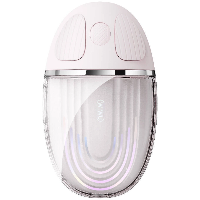 Wiwu WM109 Magic Wimice Serisi Şeffaf Tasarımlı Kablosuz Mouse 1200 DPI - Pembe