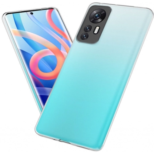 Xiaomi Mi 12 Kılıf Kamera Korumalı Esnek Silikon Kapak - Şeffaf