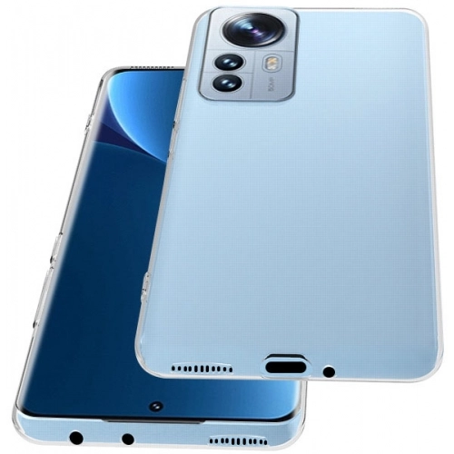 Xiaomi Mi 12 Pro Kılıf Kamera Korumalı Esnek Silikon Kapak - Şeffaf