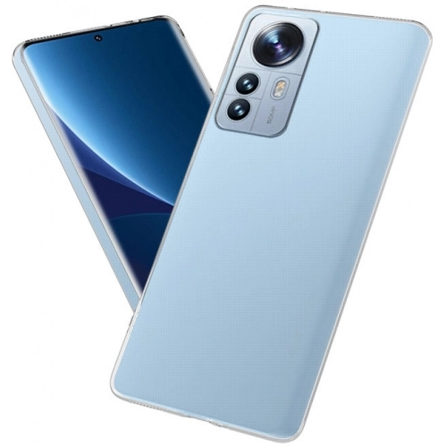 Xiaomi Mi 12 Pro Kılıf Kamera Korumalı Esnek Silikon Kapak - Şeffaf