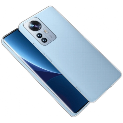 Xiaomi Mi 12 Pro Kılıf Kamera Korumalı Esnek Silikon Kapak - Şeffaf