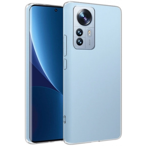 Xiaomi Mi 12 Pro Kılıf Kamera Korumalı Esnek Silikon Kapak - Şeffaf