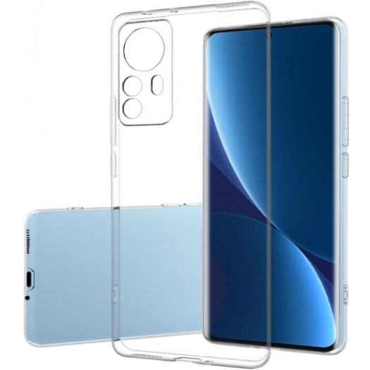 Xiaomi Mi 12 Pro Kılıf Kamera Korumalı Esnek Silikon Kapak - Şeffaf