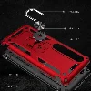 Xiaomi Mi 10 Kılıf Zırhlı Standlı Mıknatıslı Tank Kapak - Kırmızı