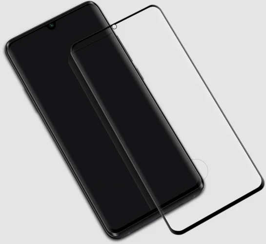 Xiaomi Mi 10 Nano Tam Kaplayan Polymer Ekran Koruyucu - Siyah