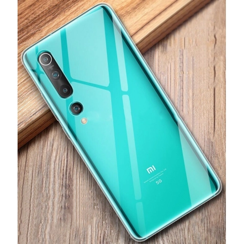 Xiaomi Mi 10 Pro Kılıf Kamera Korumalı Esnek Silikon Kapak - Şeffaf