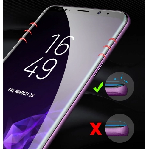 Xiaomi Mi 10 Tam Kapatan Eğimli Esnek Ekran Koruyucu Short Curve Nano