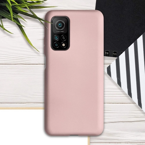 Xiaomi Mi 10T Kılıf İnce Soft Mat Renkli Esnek Silikon Kapak - Siyah