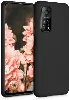 Xiaomi Mi 10T Kılıf İnce Mat Esnek Silikon - Siyah