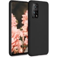 Xiaomi Mi 10T Kılıf İnce Soft Mat Renkli Esnek Silikon Kapak - Siyah