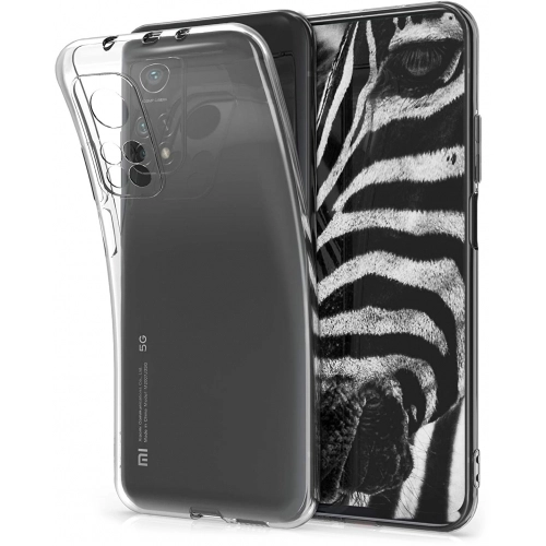 Xiaomi Mi 10T Kılıf Kamera Korumalı Esnek Silikon Kapak - Şeffaf