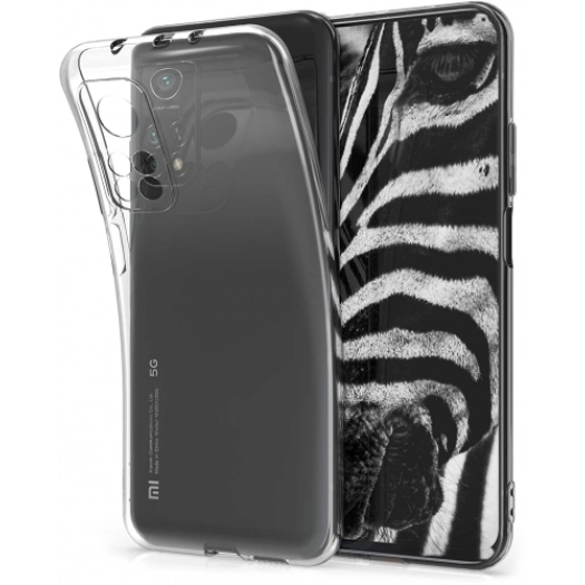 Xiaomi Mi 10T Kılıf Kamera Korumalı Esnek Silikon Kapak - Şeffaf