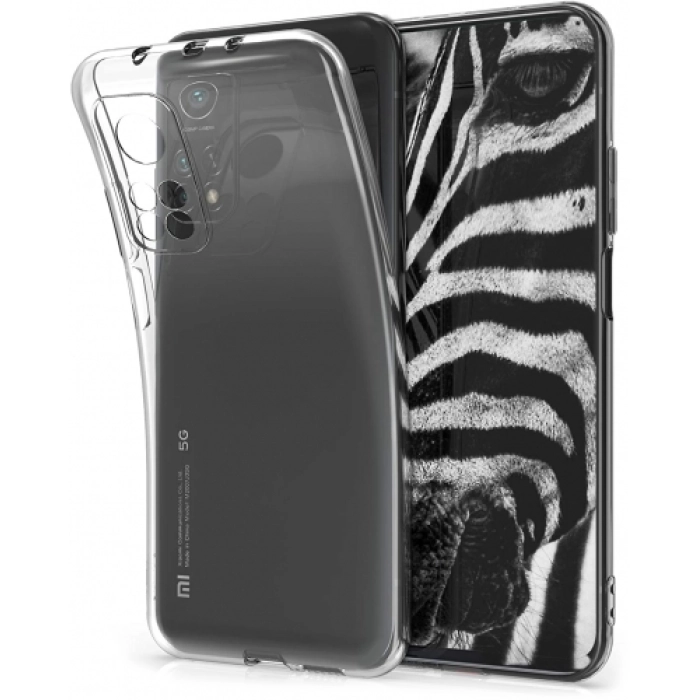 Xiaomi Mi 10T Kılıf Kamera Korumalı Esnek Silikon Kapak - Şeffaf