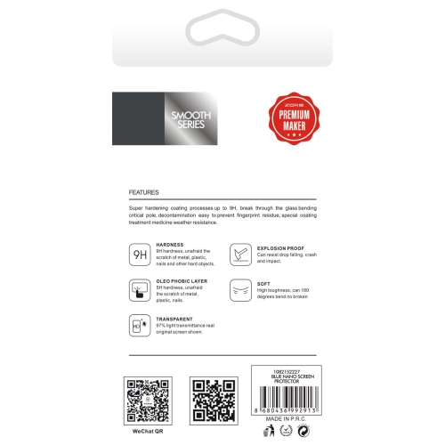 Xiaomi Mi 10T Pro Ekran Koruyucu Blue Nano Esnek Film Kırılmaz - Şeffaf