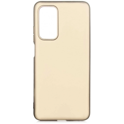 Xiaomi Mi 10T Pro Kılıf İnce Soft Mat Renkli Esnek Silikon Kapak - Gold