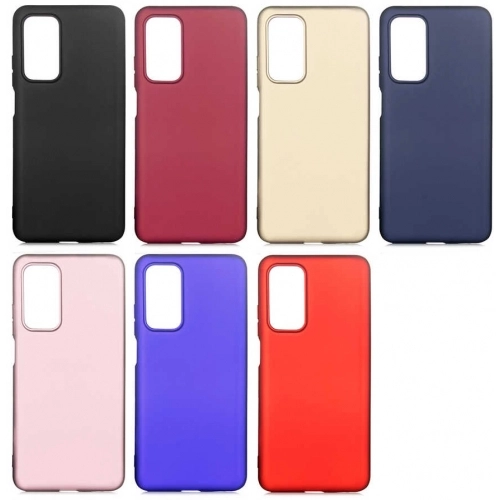 Xiaomi Mi 10T Pro Kılıf İnce Soft Mat Renkli Esnek Silikon Kapak - Siyah