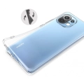 Xiaomi Mi 11 Kılıf Kamera Korumalı Esnek Silikon Kapak - Şeffaf