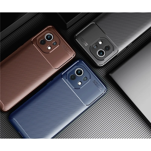 Xiaomi Mi 11 Kılıf Silikon Parmak İzi Bırakmayan Karbon Soft Negro Kapak - Siyah