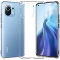 Xiaomi Mi 11 Kılıf Kamera Korumalı Esnek Silikon Kapak - Şeffaf