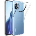 Xiaomi Mi 11 Kılıf Kamera Korumalı Esnek Silikon Kapak - Şeffaf