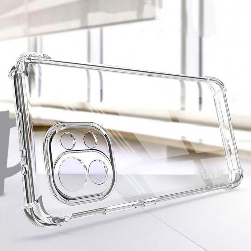 Xiaomi Mi 11 Lite Kılıf Silikon Köşe Korumalı Airbag Darbe Emici Kapak - Şeffaf