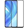 Xiaomi Mi 11 Lite Kırılmaz Cam Tam Kapatan Kenarları Kırılmaya Dayanıklı Cam Ekran Koruyucu - Siyah