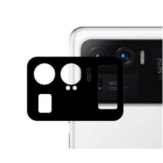 Xiaomi Mi 11 Ultra Kamera Lens Koruyucu Film 0.2mm - Siyah