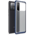 Xiaomi Mi 11 Ultra Kılıf Volks Serisi Kenarları Silikon Arkası Şeffaf Sert Kapak - Lacivert
