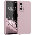 Xiaomi Mi 11T Kılıf İnce Soft Mat Renkli Esnek Silikon Kapak - Rose Gold