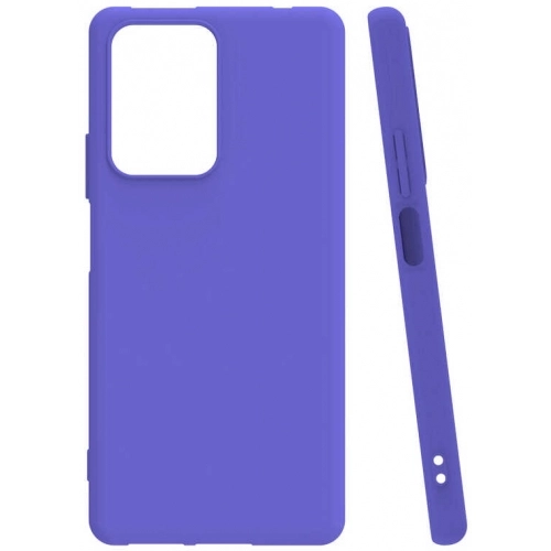 Xiaomi Mi 11T Kılıf Silikon Mat Esnek Kamera Korumalı Biye Kapak - Lila