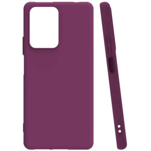 Xiaomi Mi 11T Kılıf Silikon Mat Esnek Kamera Korumalı Biye Kapak - Mor