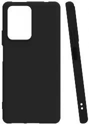Xiaomi Mi 11T Kılıf Zore Biye Mat Esnek Silikon - Siyah