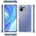 Xiaomi Mi 11T Pro Kılıf Silikon Köşe Korumalı Airbag Darbe Emici Kapak - Şeffaf