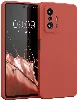 Xiaomi Mi 11T Pro Kılıf İnce Mat Esnek Silikon - Kırmızı
