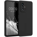Xiaomi Mi 11T Pro Kılıf İnce Soft Mat Renkli Esnek Silikon Kapak - Siyah