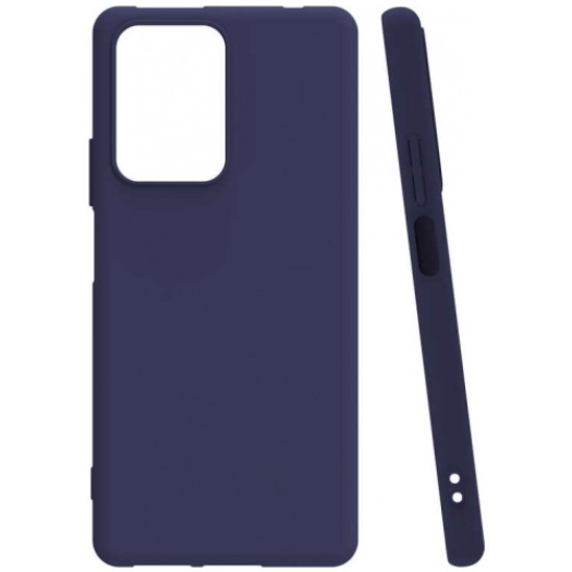 Xiaomi Mi 11T Pro Kılıf Silikon Mat Esnek Kamera Korumalı Biye Kapak - Lacivert